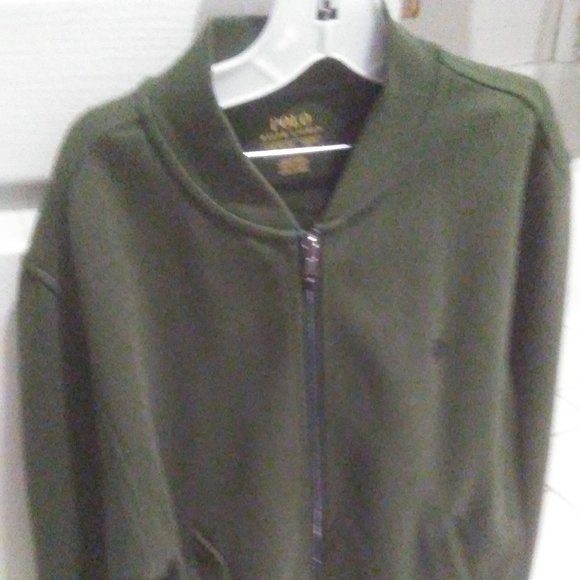 Ralph Lauren Olive Green bomber jacket - Picture 2 of 5